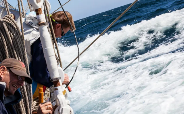 STORTEMELK unter Segeln · 9