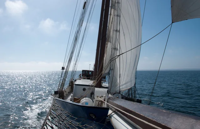 STORTEMELK unter Segeln · 14