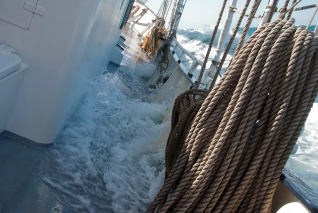 STORTEMELK unter Segeln · 4