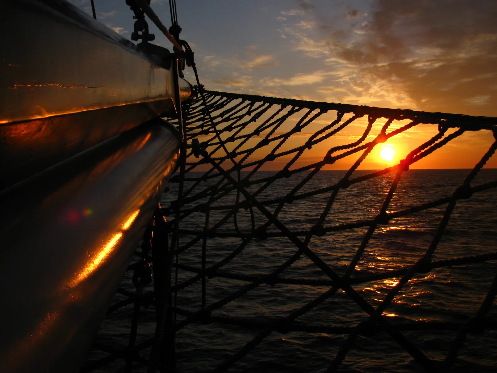 Die STORTEMELK unter Segeln